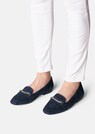 Loafer aus Veloursleder mit Zierkette thumbnail 1