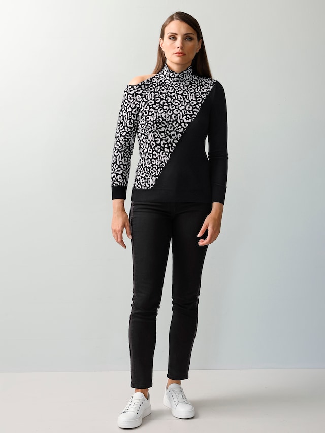 Pullover mit Cut-Out Detail 1