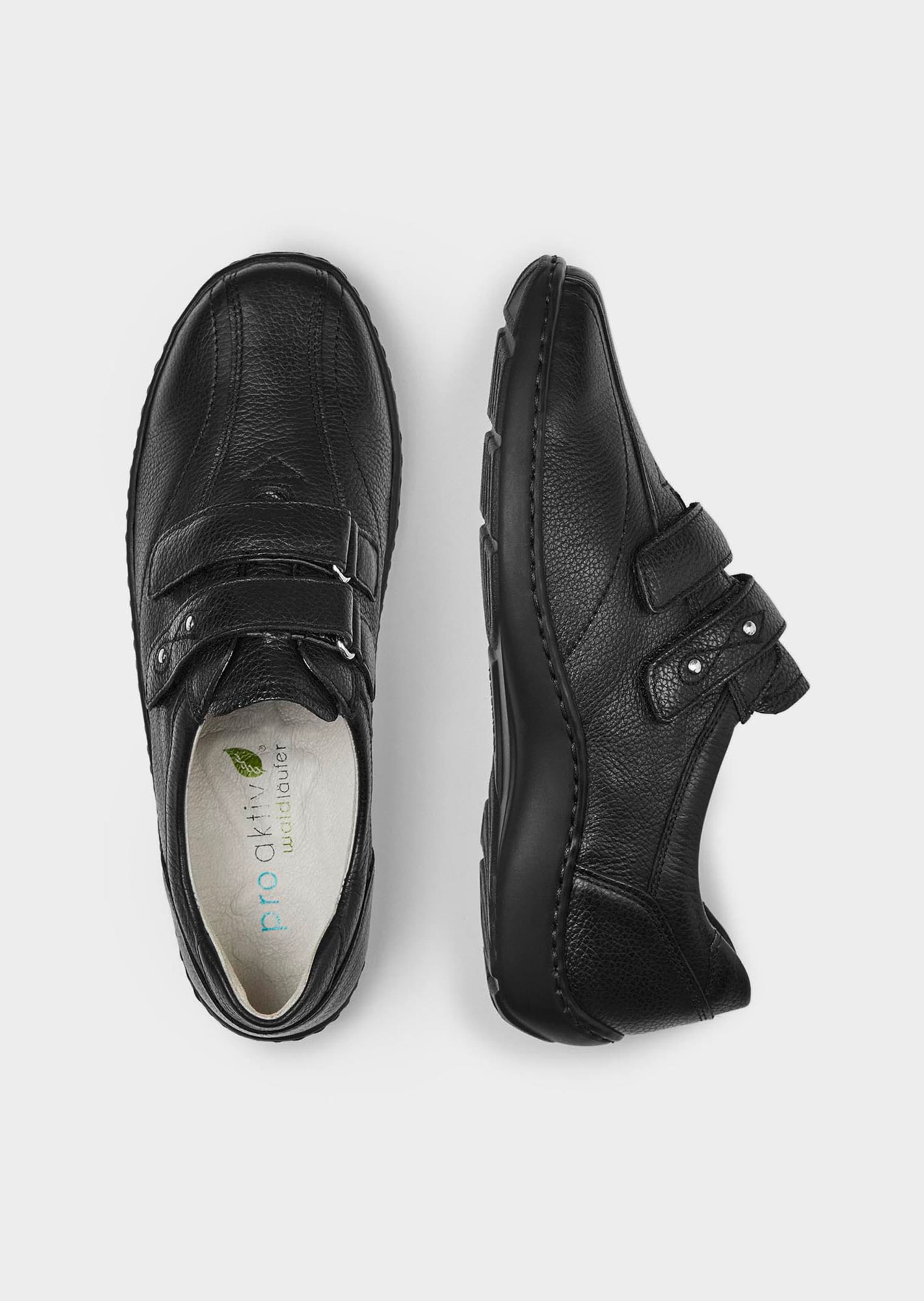 Mocassins à scratch réglable - noir - Gr. 7 de Goldner Fashion