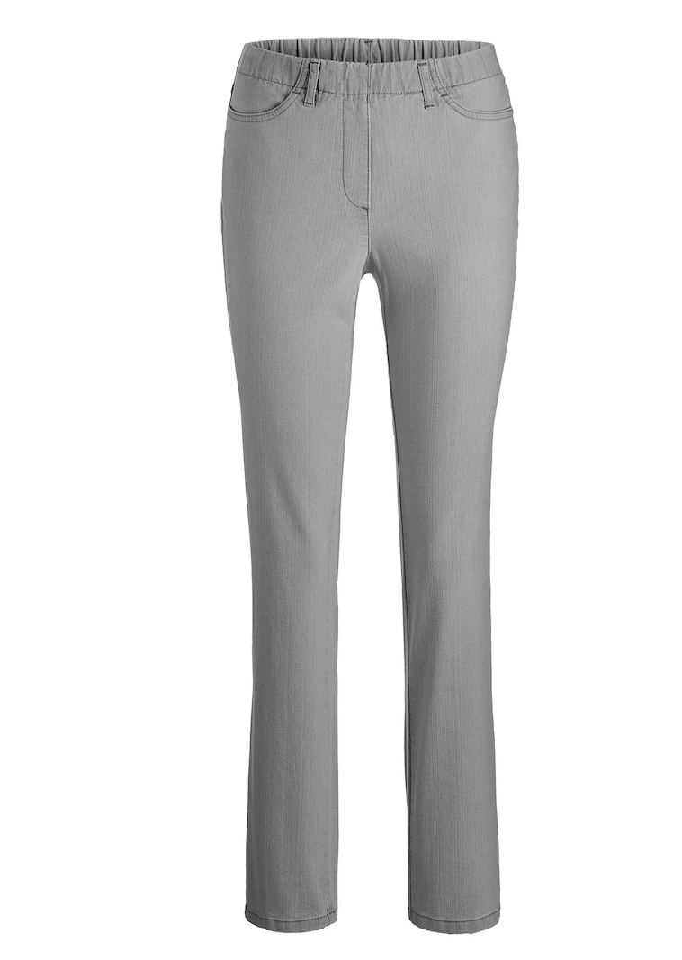 Klassieke jeans CARLA met elastische tailleband