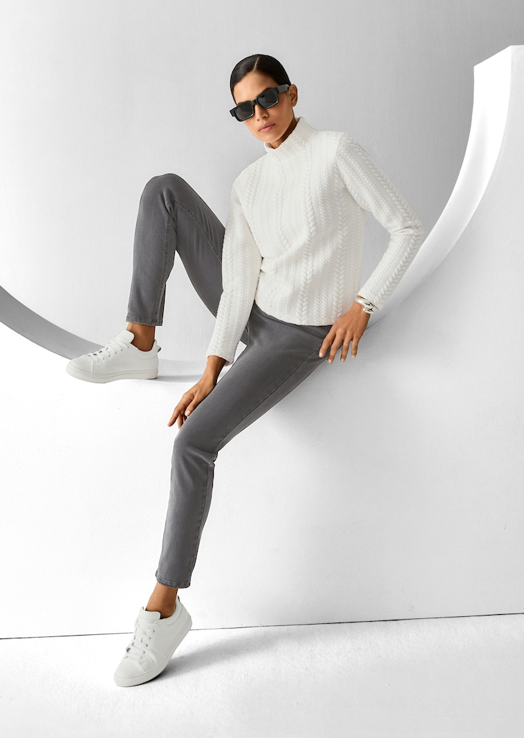 Schlanke Jeans zum Schlüpfen