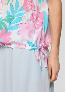 Blouse estivale avec lien de serrage à la base thumbnail 5