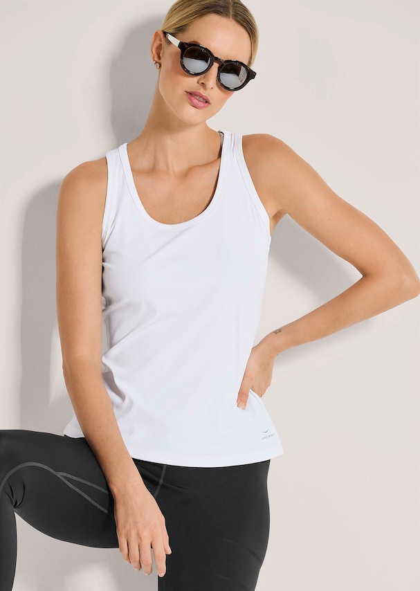 Basic Tanktop aus Rippmaterial 3