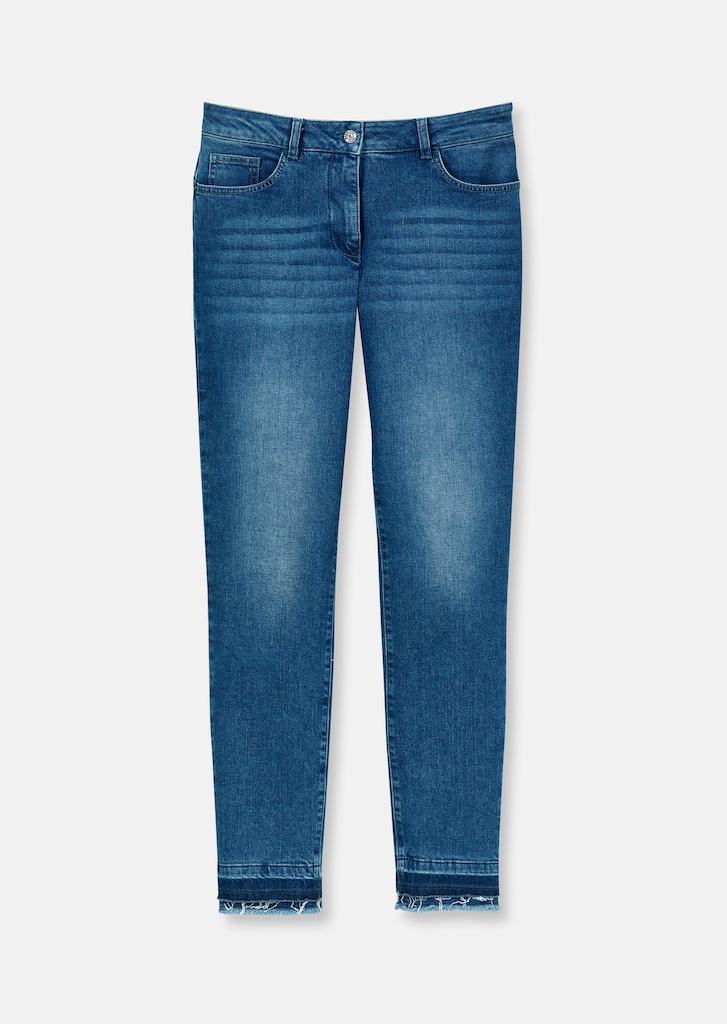 Jeans mit Fransensaum 5