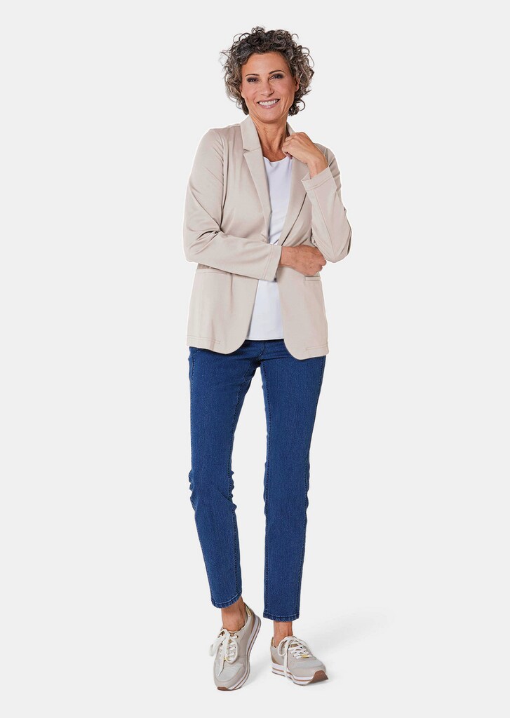 Lichte jersey blazer met uitstekende bewegingsvrijheid
