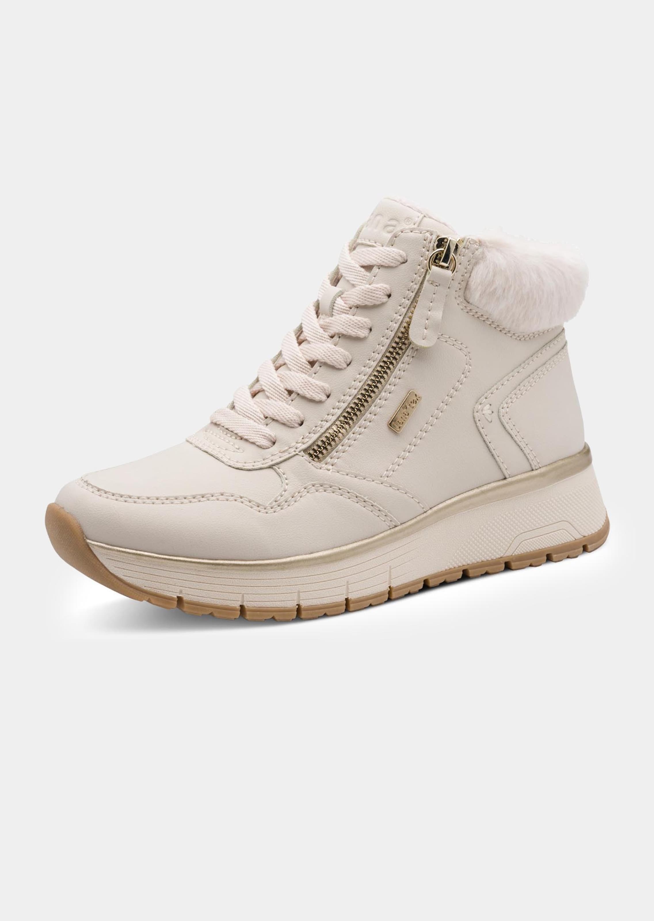 Bottines avec fourrure synthétique