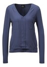 Bluse mit aufgesetzten Taschen thumbnail 1