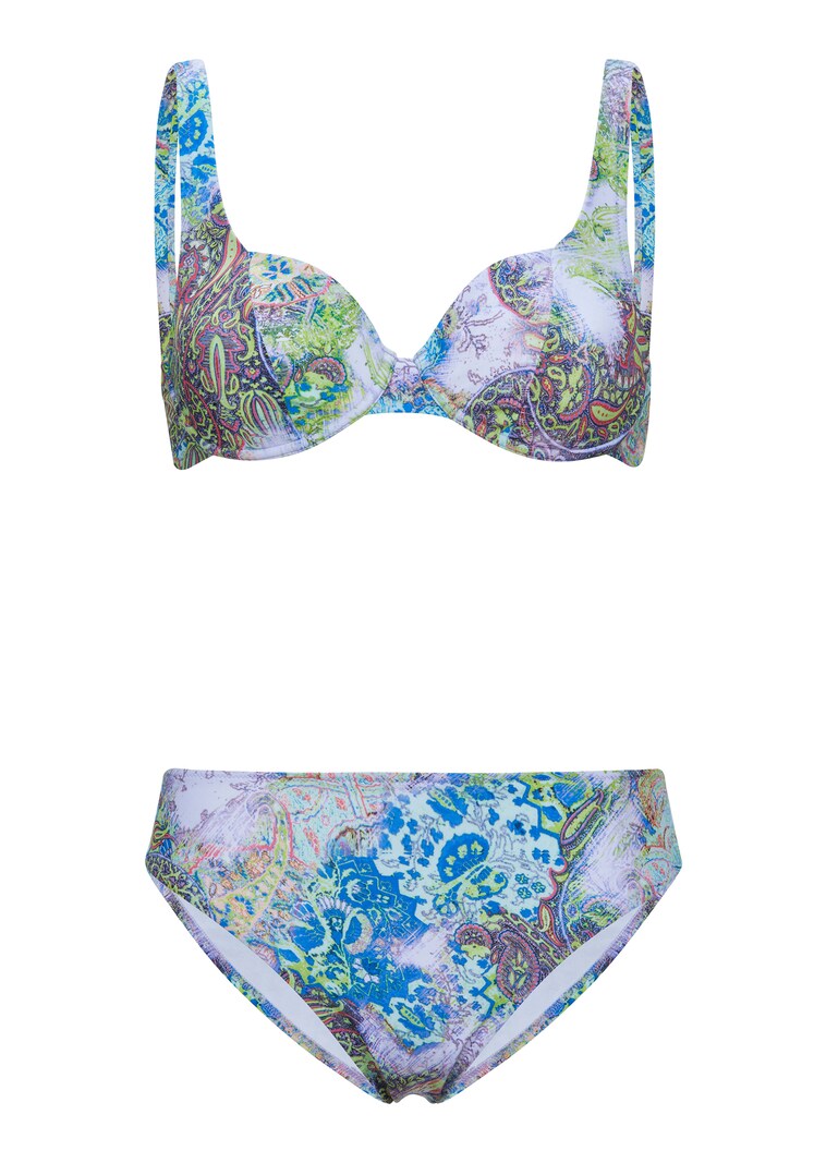 Bikini with paisley print