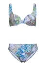 Bikini with paisley print thumbnail 1