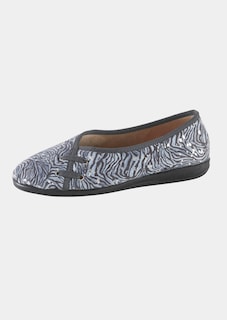 Ballerina-Hausschuhe mit Animal Print thumbnail 6