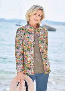 Hochwertige Steppjacke mit modischem Druck thumbnail 7