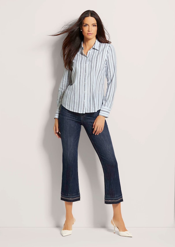 Klassische Streifenbluse 1