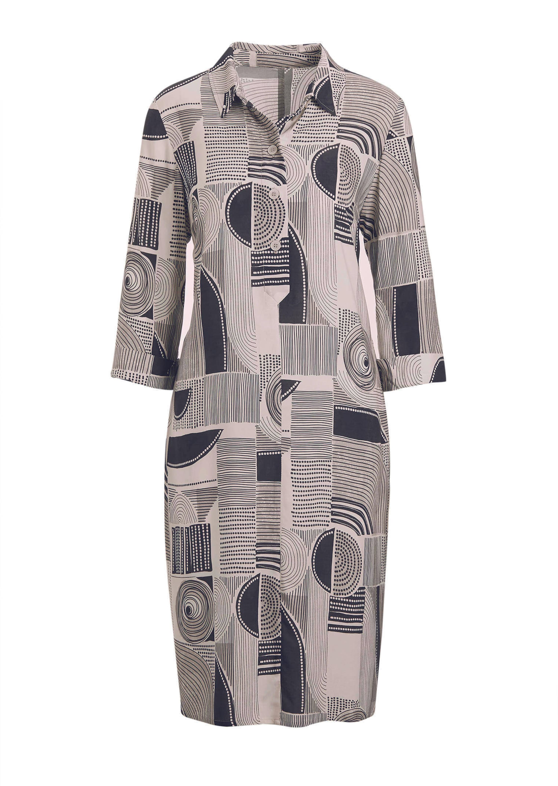 Robe chemisier avec imprimé intégral