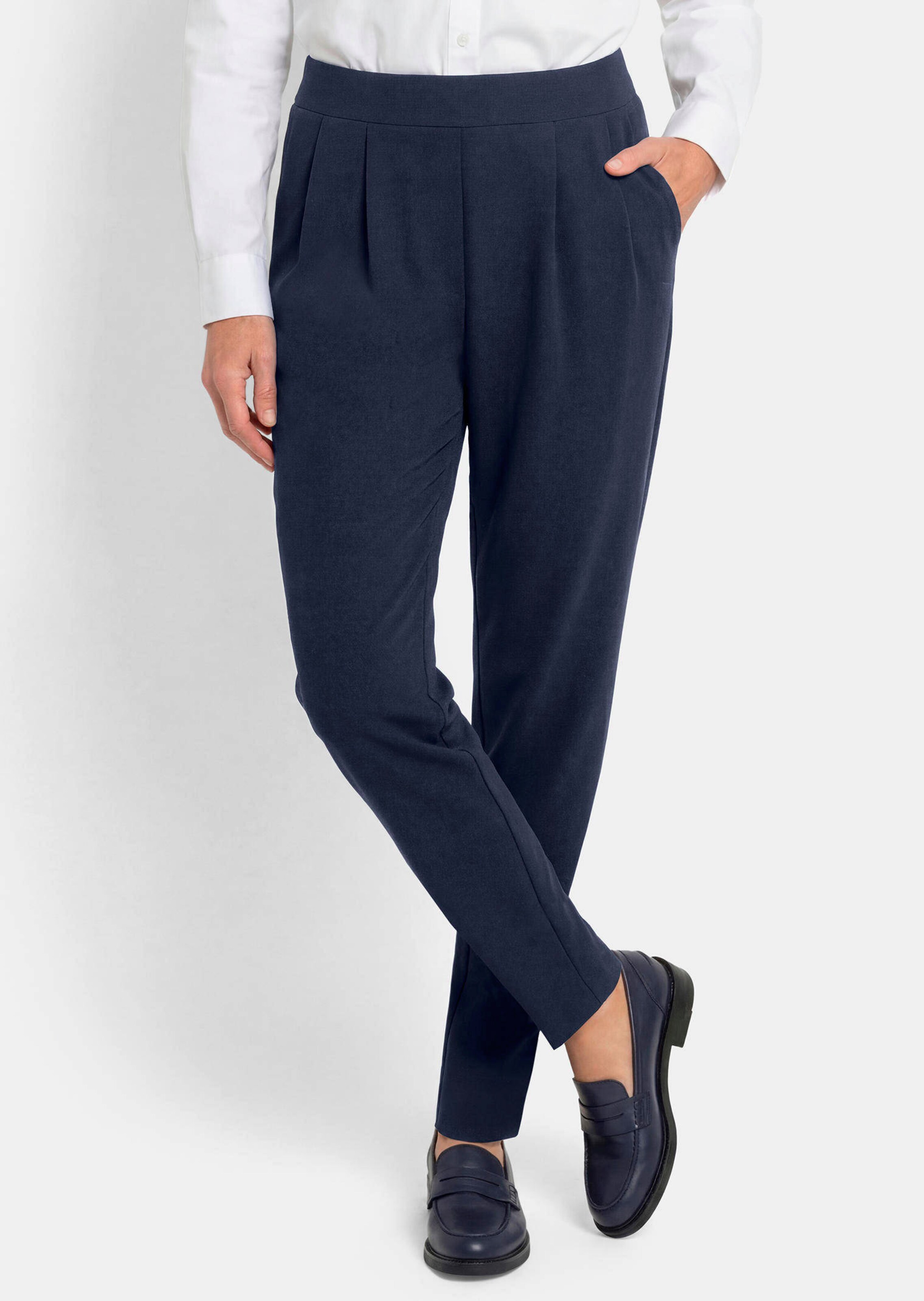 Weite Schlupfhose SARA in Krepp-Qualität