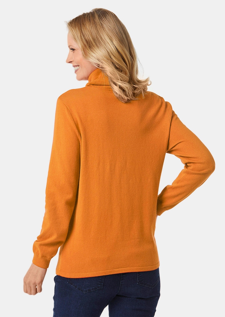Trendiger Rollkragenpullover