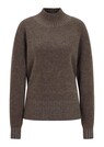 Strickpullover mit hohem Strickbund am Rundhals thumbnail 4