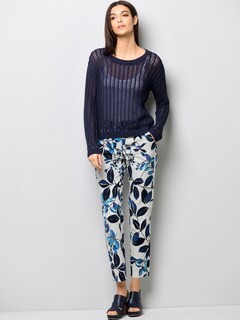 Bluse mit floralem Dessin thumbnail 2