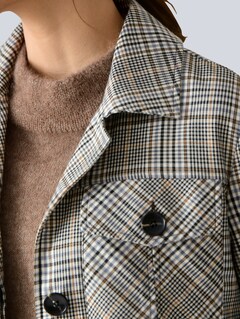 Blazer mit Hemkragen thumbnail 3