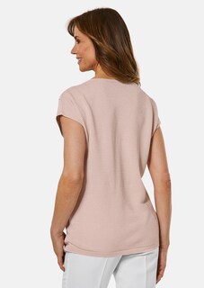 Tyylikäs neule pitsi- ja kimallekivikoristein thumbnail 3