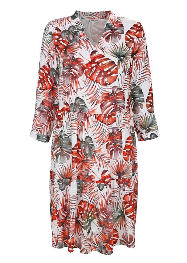 Kleid mit Stufen im Rockteil 5