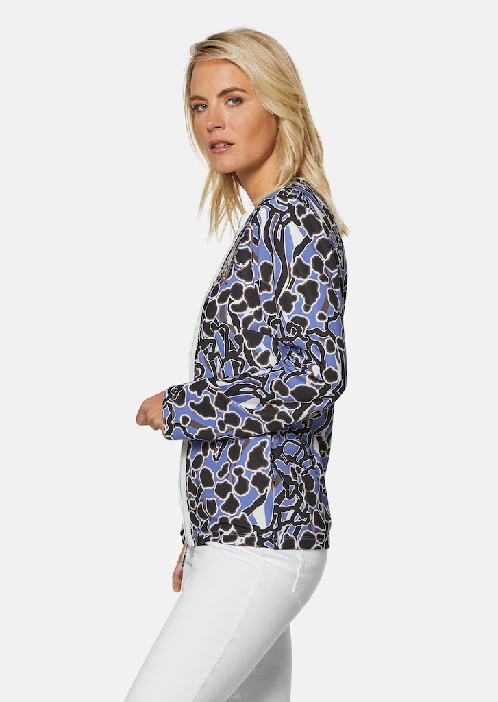 Printed jacket with M SPORTS sequin embroidery 3
