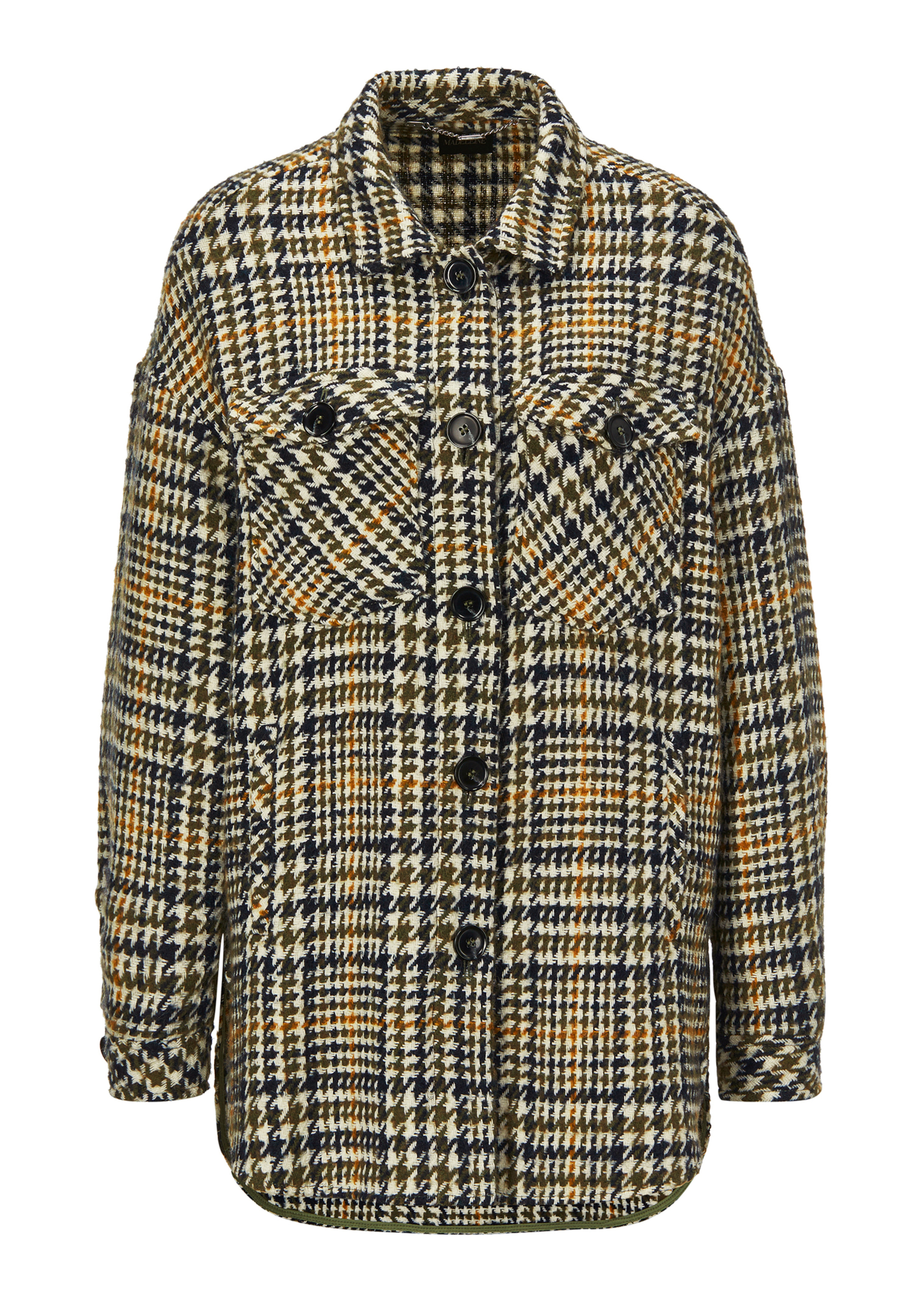 Checked jacket