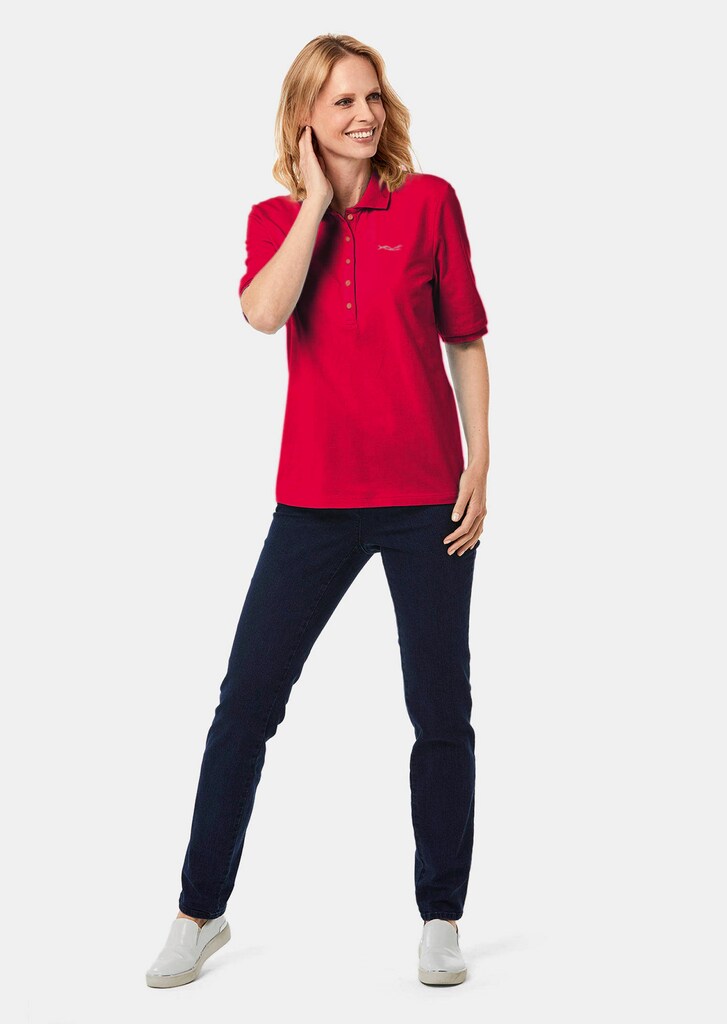 Poloshirt in hochwertiger Pikee-Qualität