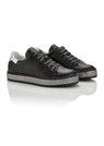 Leather lace-up trainers thumbnail 1