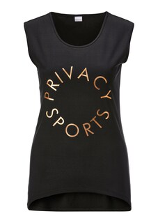 Achseltop mit PRIVACY SPORTS Logo-Foilprint thumbnail 1