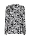 Druckbluse mit grafischem Dessin thumbnail 3