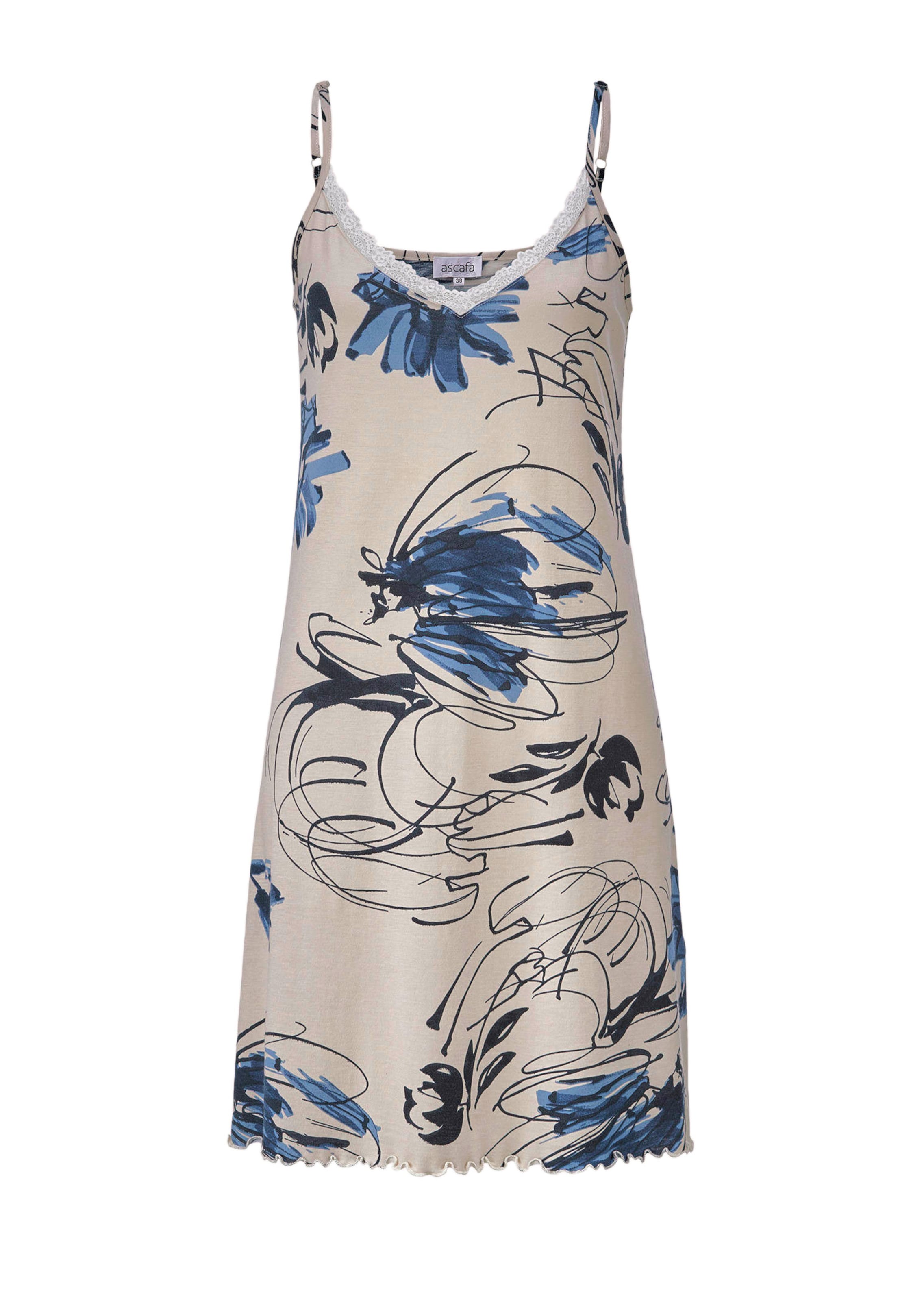 Nachthemd mit Spitzenkante