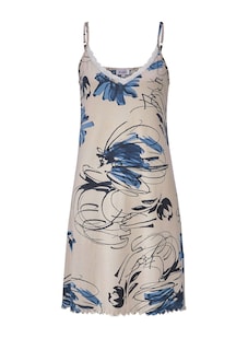 Chemise de nuit avec bord en dentelle thumbnail 4