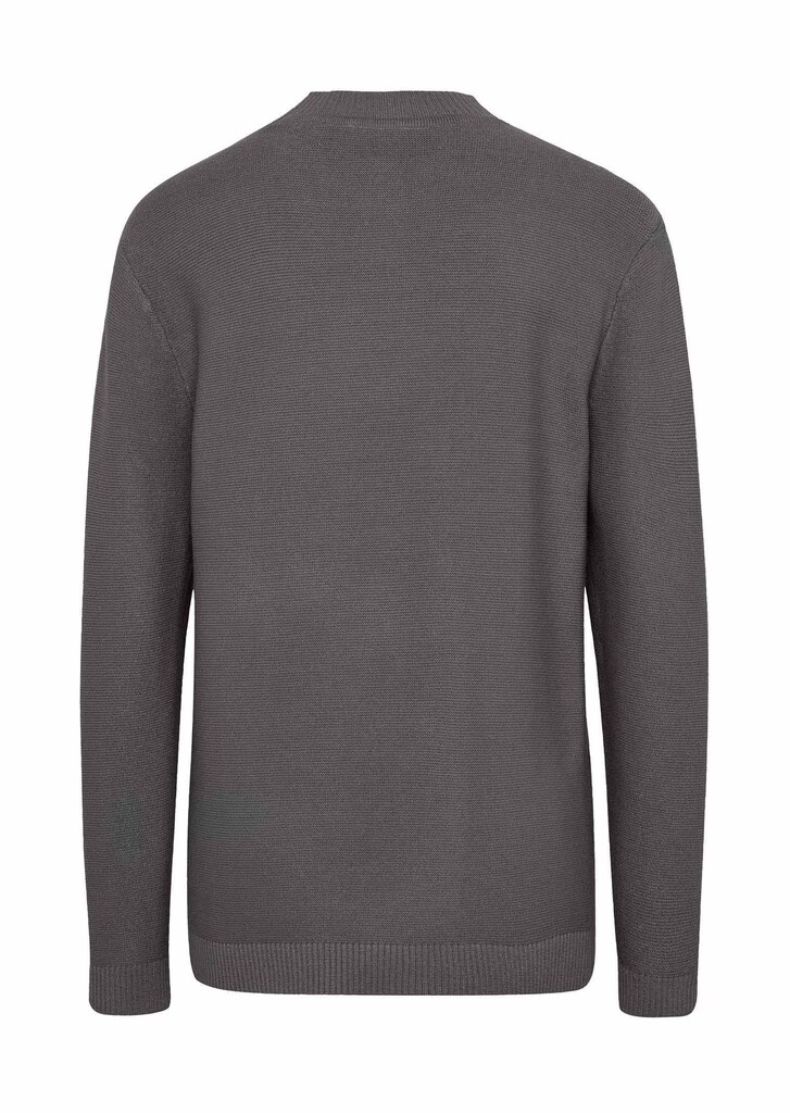Sportieve tricot pullover met flatteuze details 2