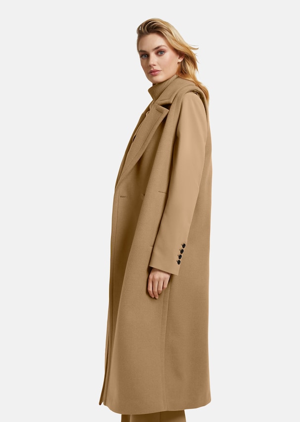 Ärmellose Longweste im Mantel-Look 3