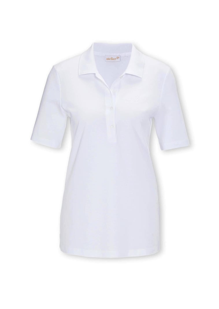 Poloshirt van eersteklas piquéstof