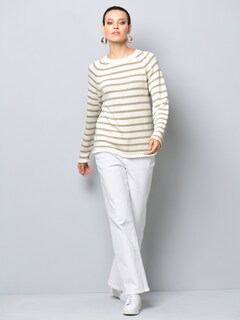 Pullover mit Streifen thumbnail 2