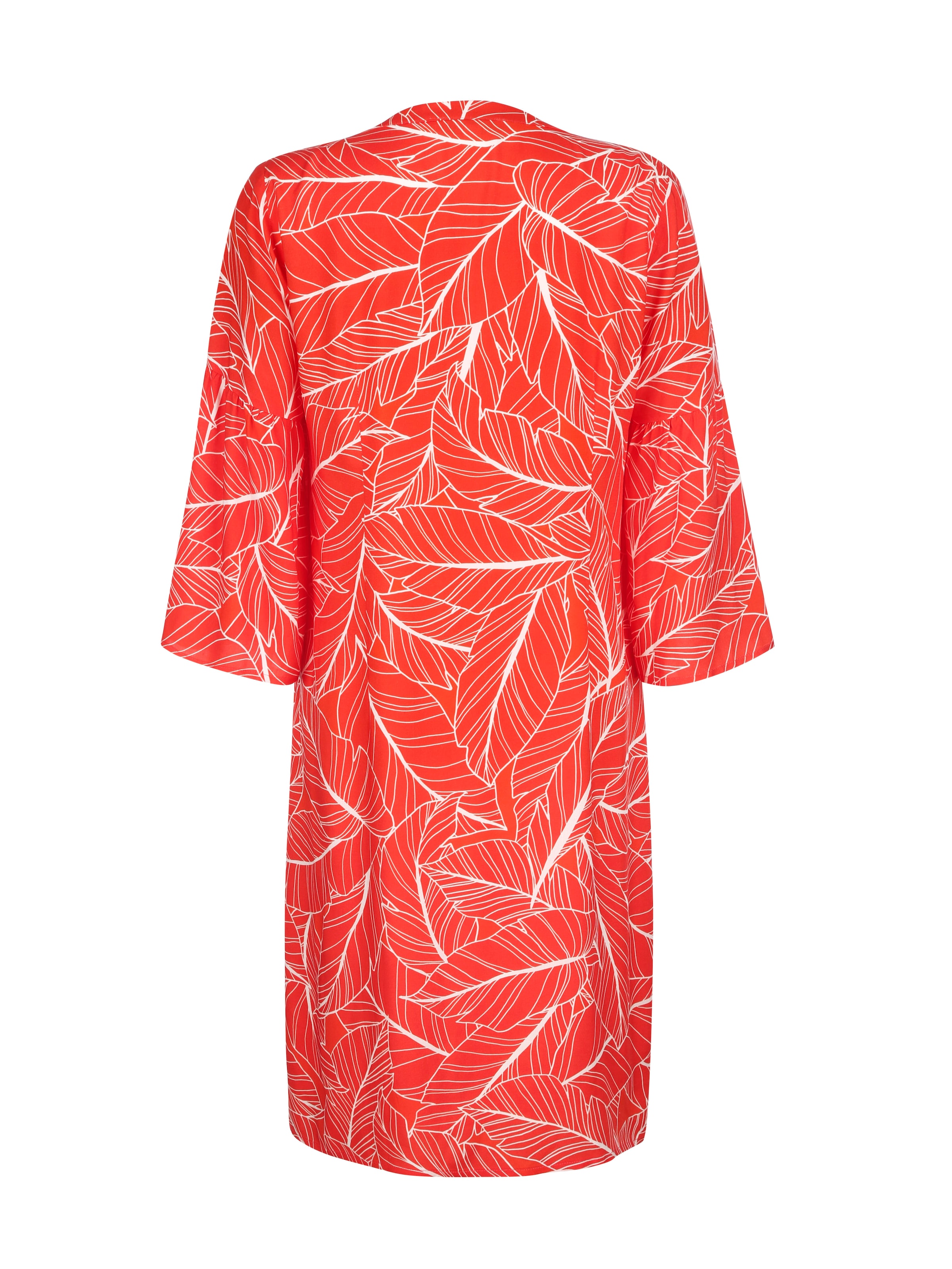 Kleid in grafischem Dessin