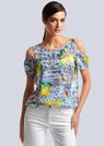 Bluse mit Cut-Outs an den Schultern thumbnail 1