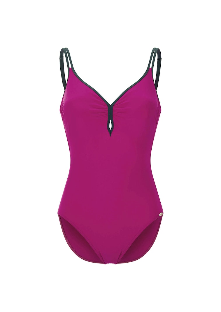 Maillot de bain avec décolleté féminin