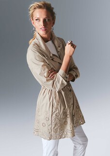 Parka mit dekorativer Stickerei thumbnail 2