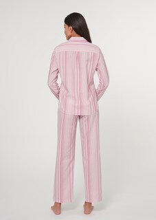 Pyjama mit edlem Webstreifen thumbnail 3