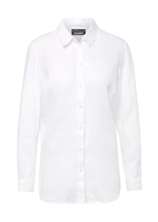 wit Linnen blouse