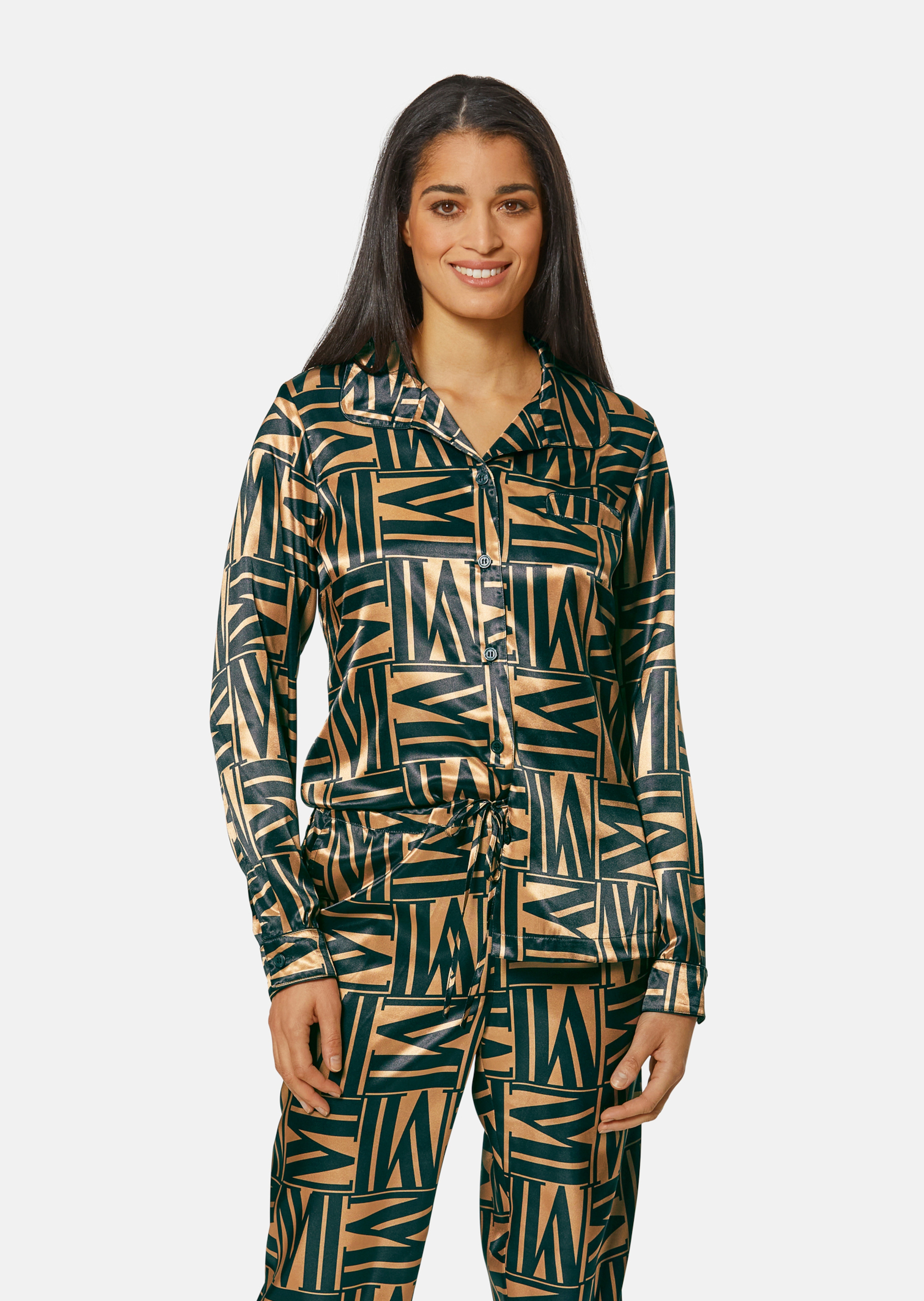 Pyjama mit »M«-Logo-Print