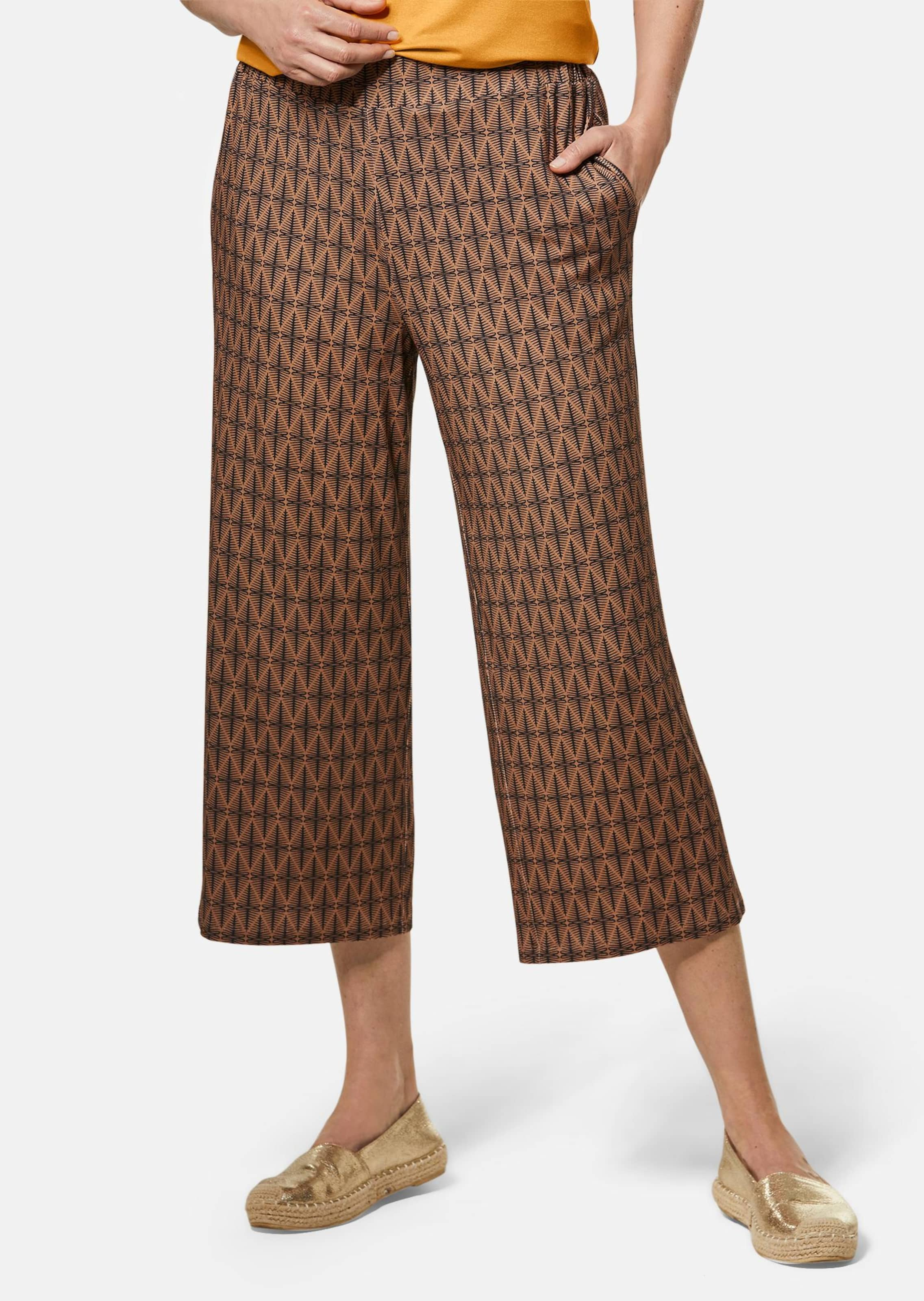 Attraktive Druckhose Louisa mit weichem Fall