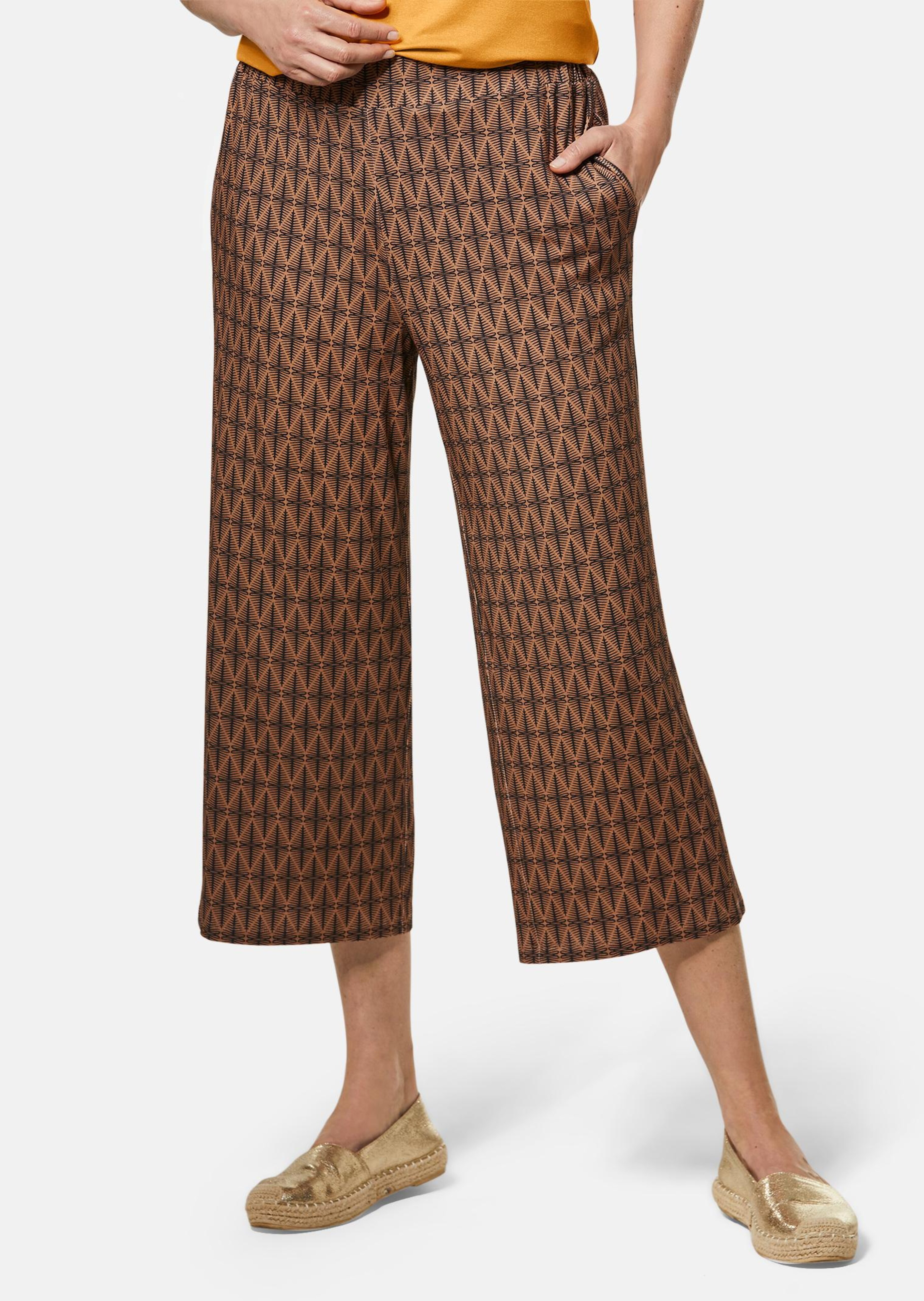 Attraktive Druckhose Louisa mit weichem Fall