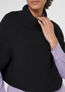 Kurzer Halbarm-Pullover mit Stehkragen thumbnail 5