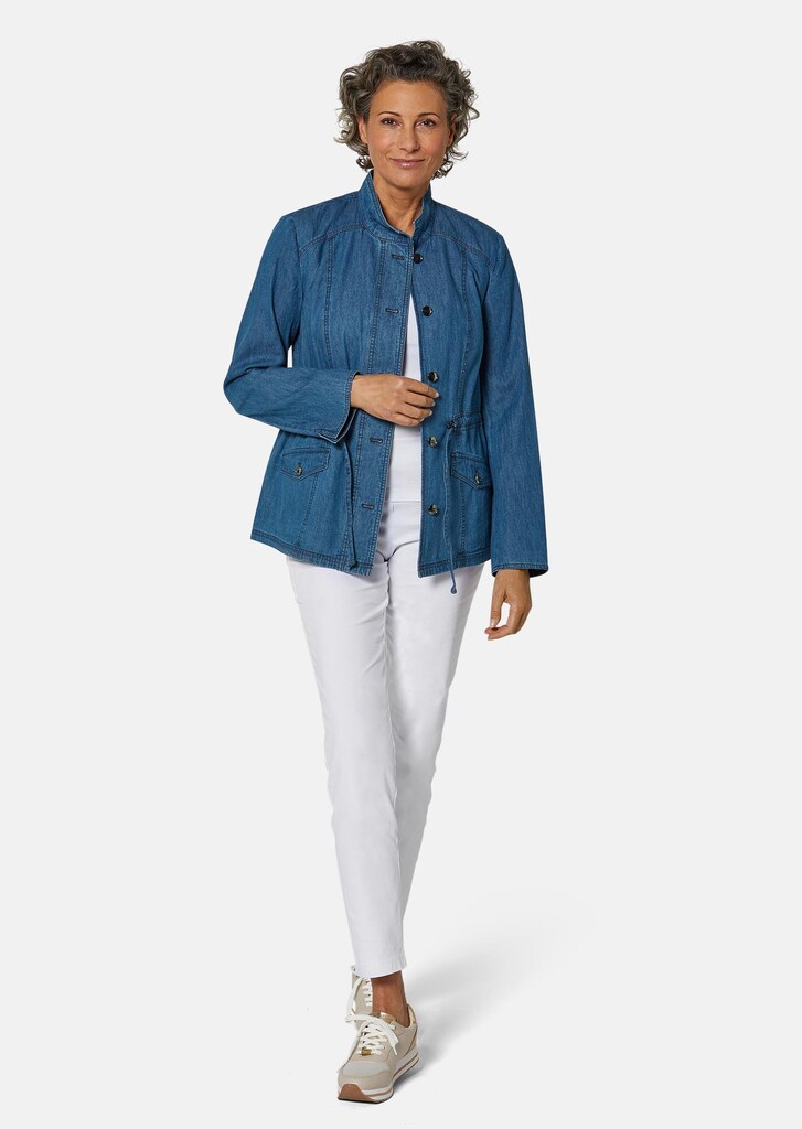 Sportliche Jeansjacke mit tollen Details
