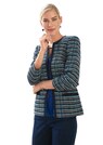 Elégant blazer en tweed avec fil brillant thumbnail 1