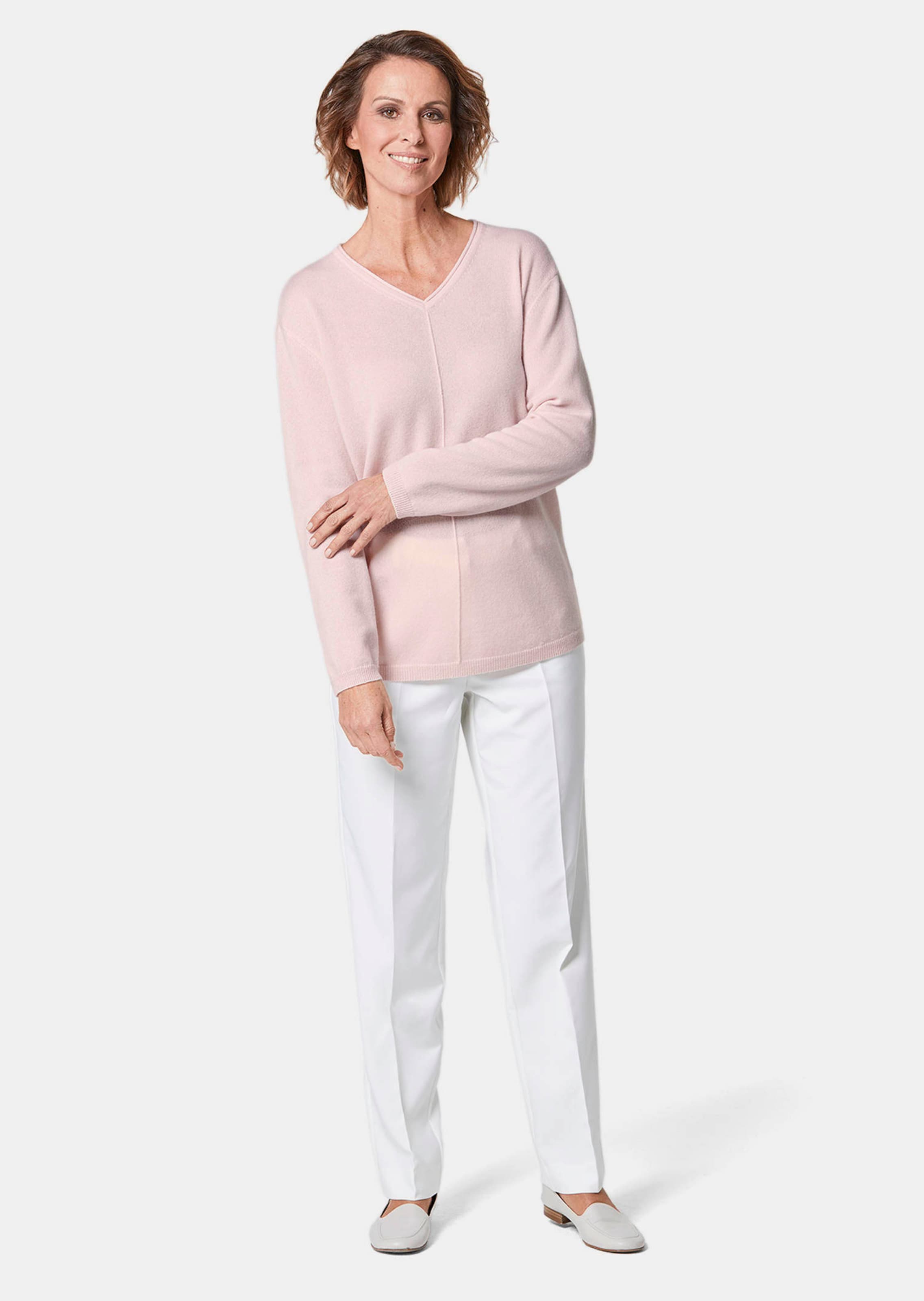 Pull. Pur cachemire - rosé - Gr. 56 de Goldner Fashion