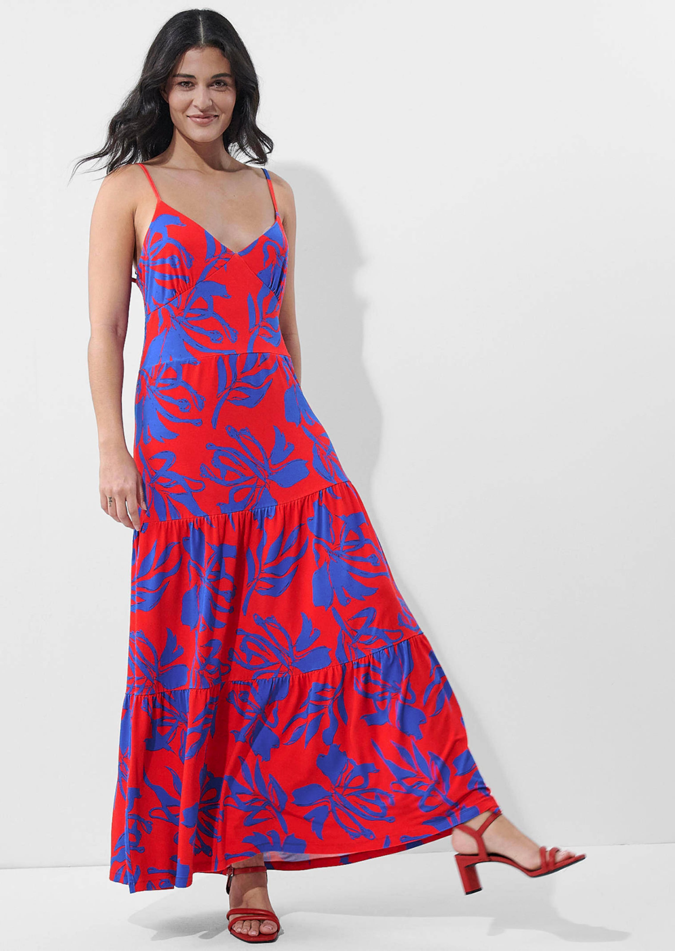 Strandkleid mit Blütenprint 1